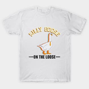 Silly Goose on the loose Vintage Retro T-Shirt